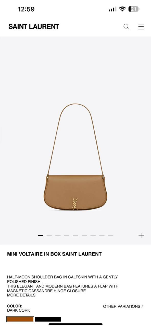 СУМКА SAINT LAURENT детальное фото