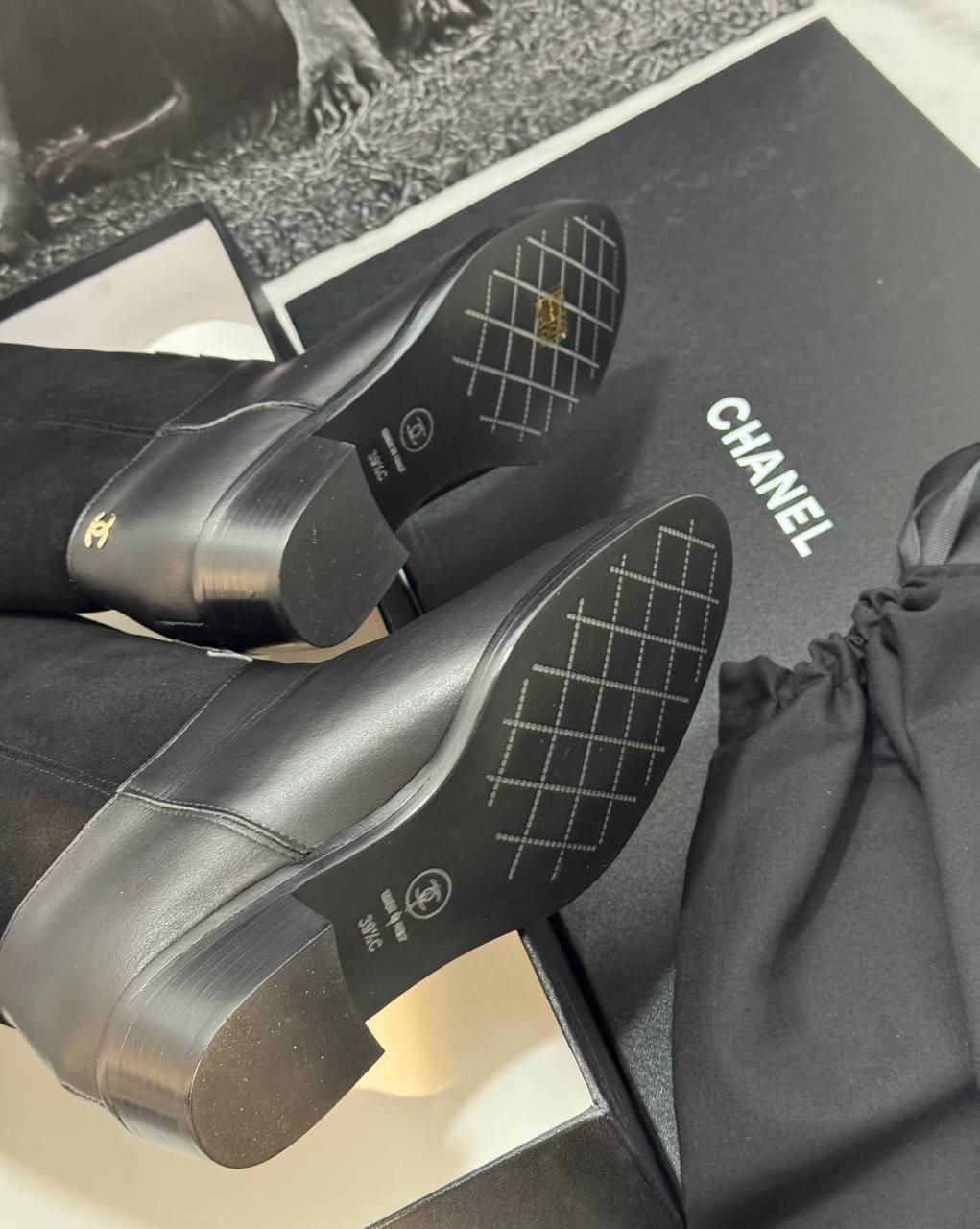 САПОГИ CHANEL детальное фото