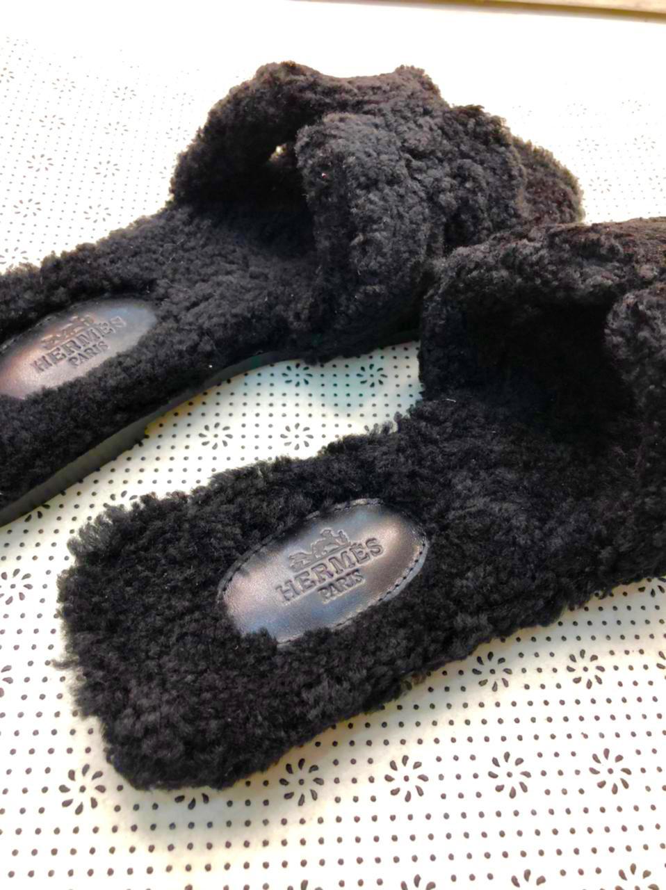 ТАПОЧКИ HERMES детальное фото