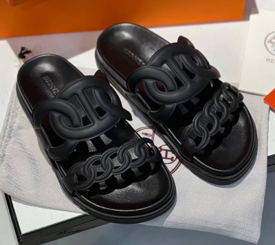 ШЛЕПКИ HERMES фото