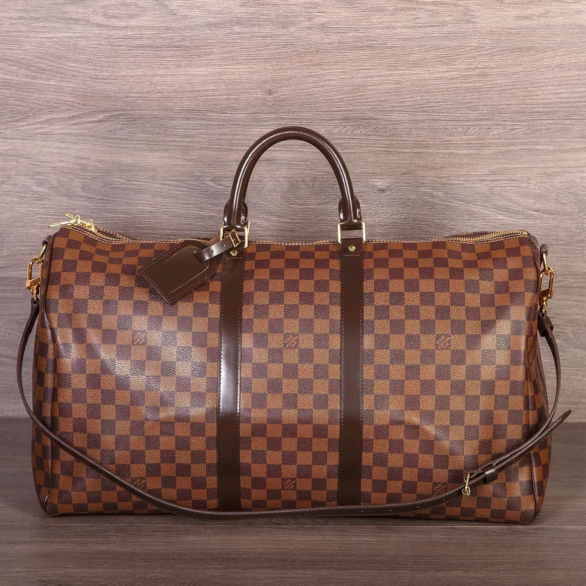 Дорожная сумка LOUIS VUITTON Damier Keepall 55 детальное фото