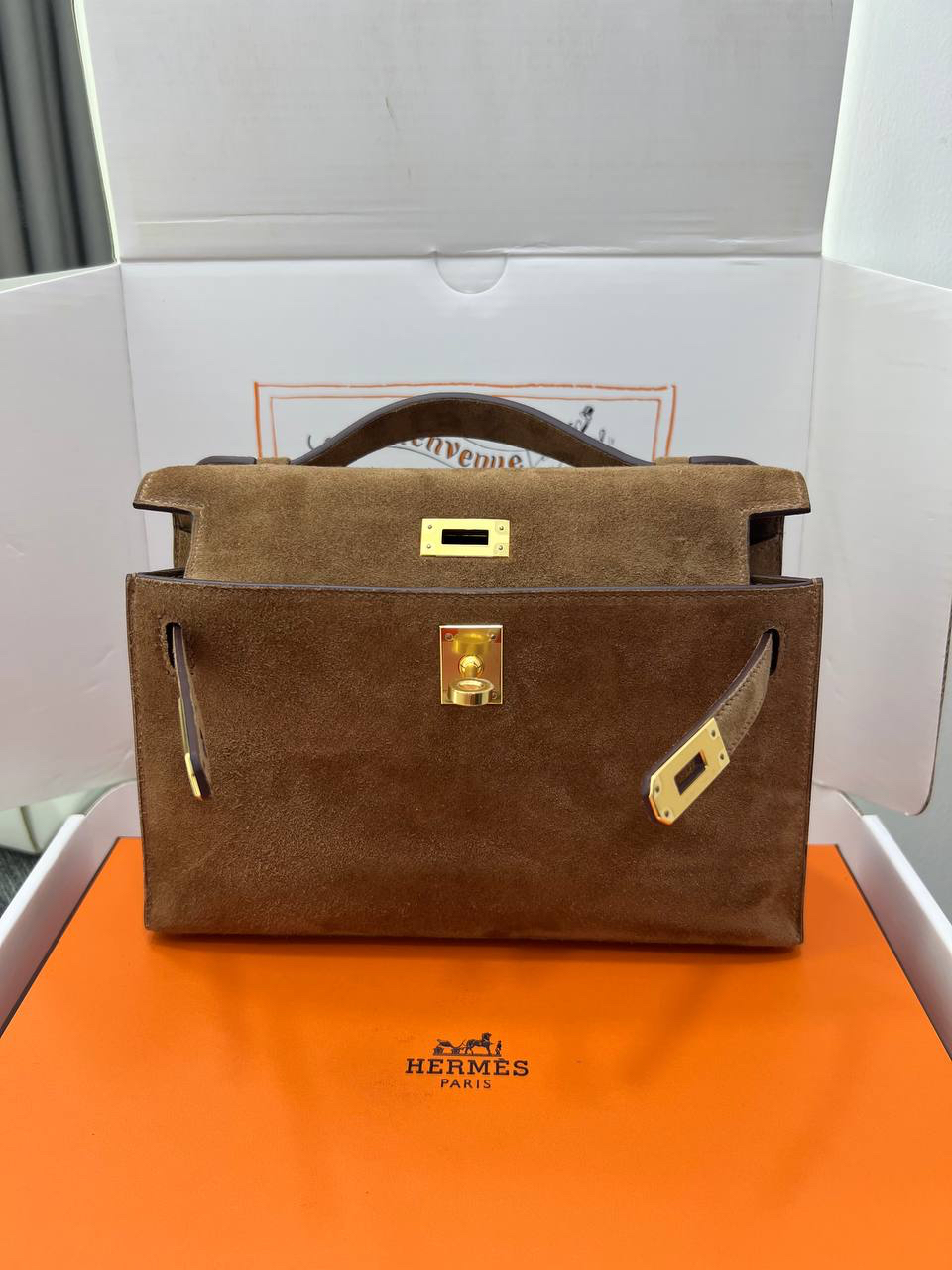 СУМКА HERMES KELLY POCHETTE детальное фото