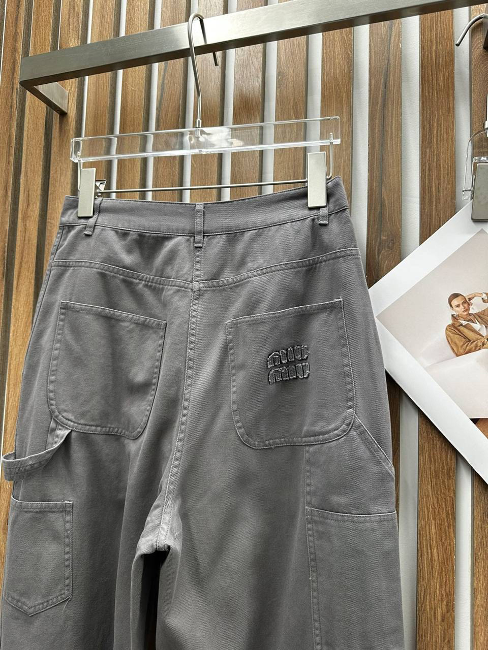 БРЮКИ MIU MIU детальное фото