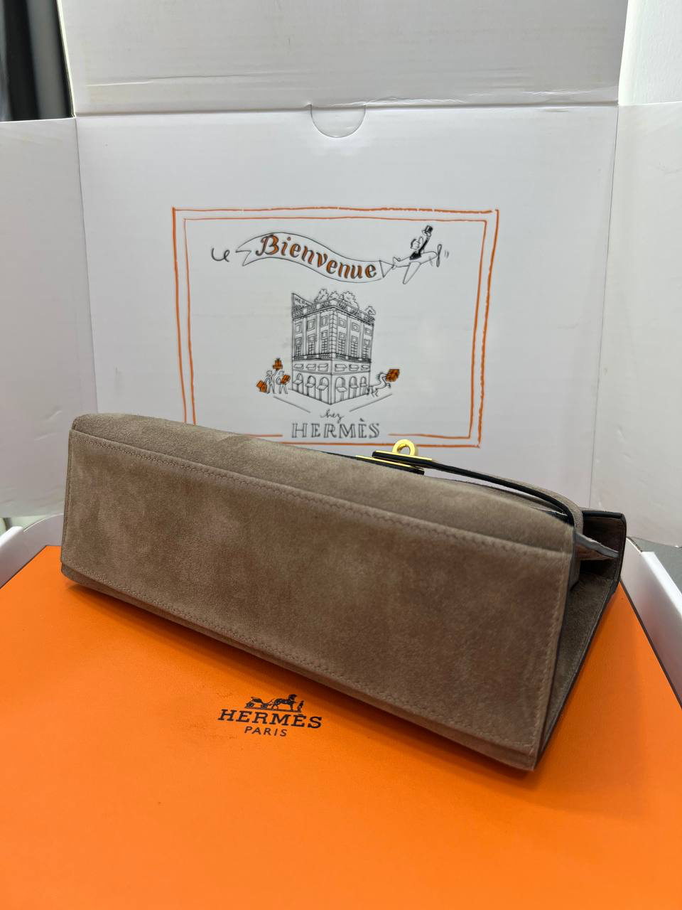 СУМКА HERMES KELLY POCHETTE детальное фото