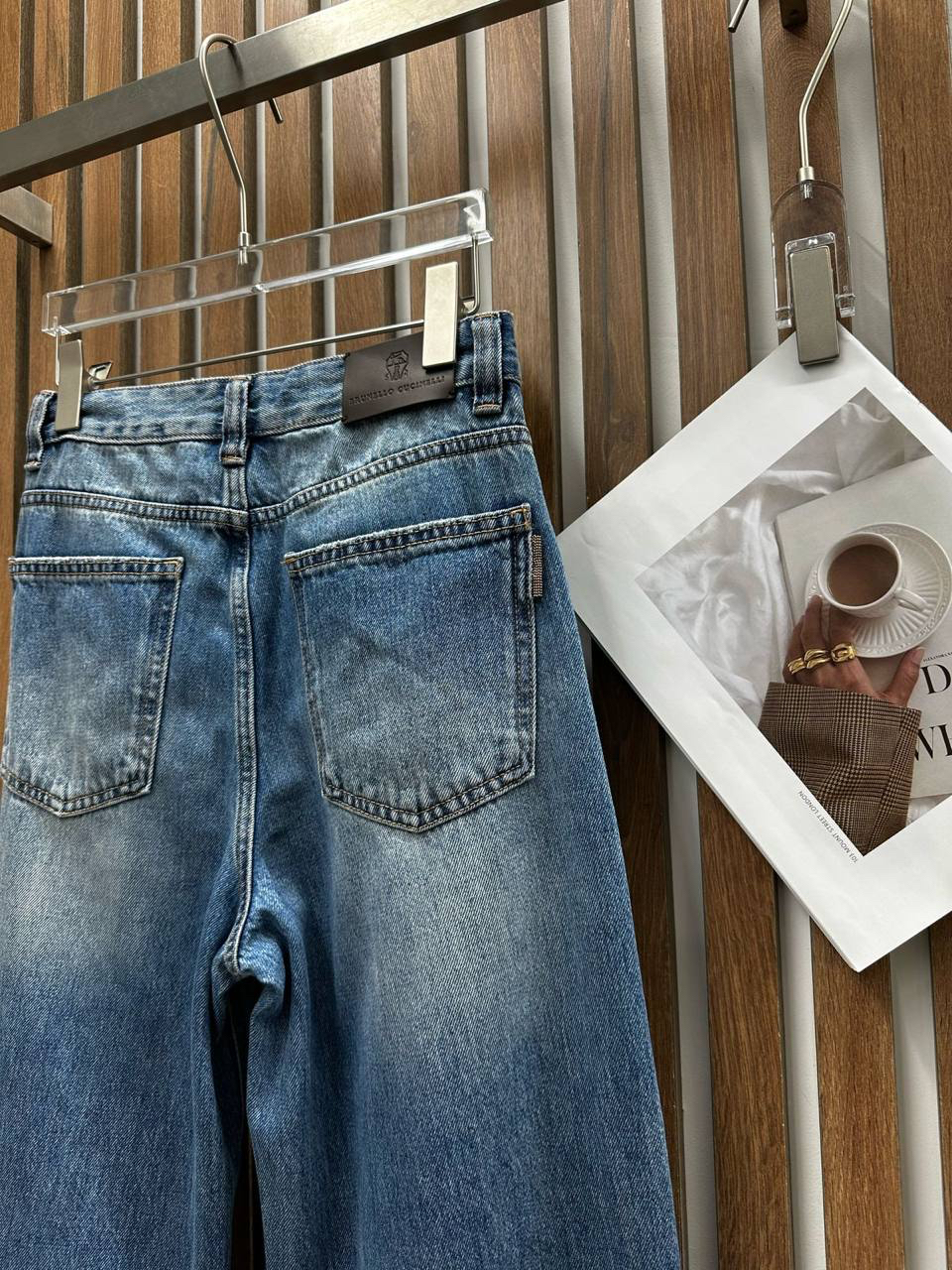 ДЖИНСЫ BRUNELLO CUCINELLI детальное фото