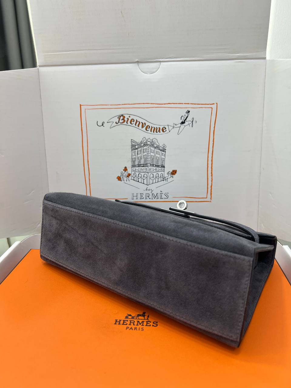СУМКА HERMES KELLY POCHETTE детальное фото