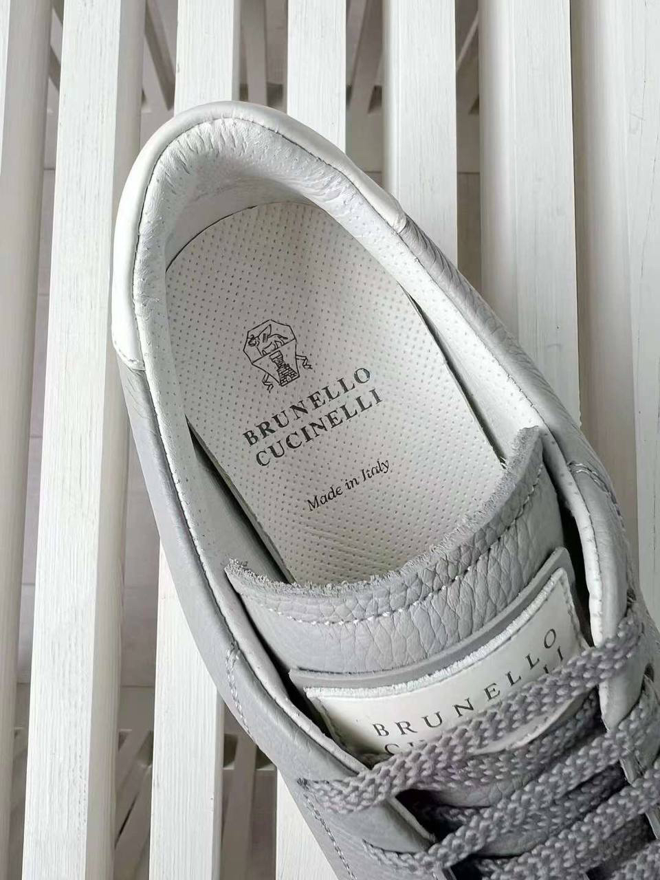 МУЖСКИЕ КЕДЫ BRUNELLO CUCINELLI детальное фото