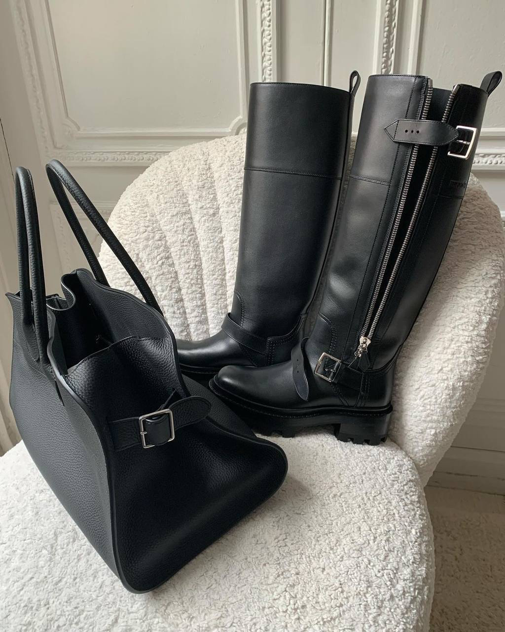 САПОГИ HERMES детальное фото
