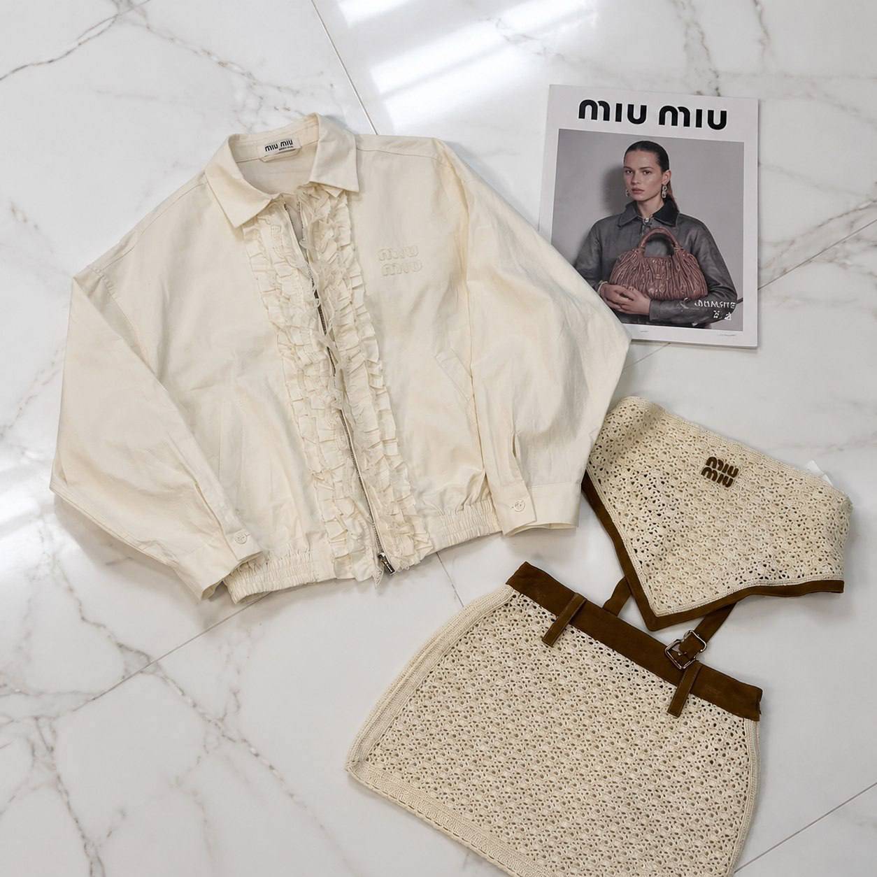 КОСТЮМ MIU MIU детальное фото