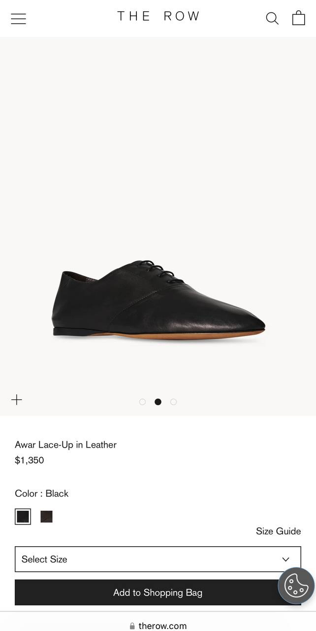 БОТИНКИ THE ROW детальное фото