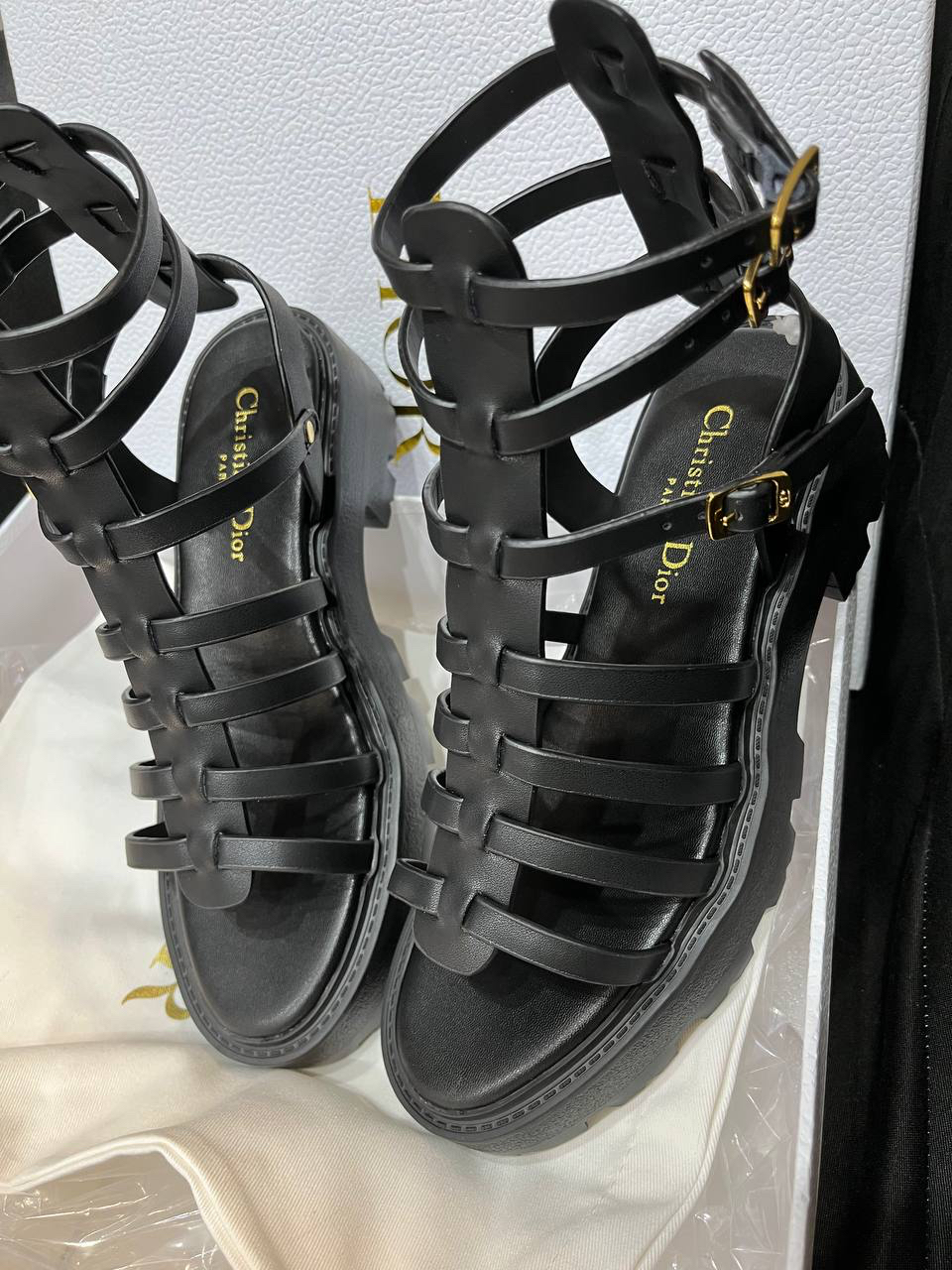 БОСОНОЖКИ CHRISTIAN DIOR детальное фото