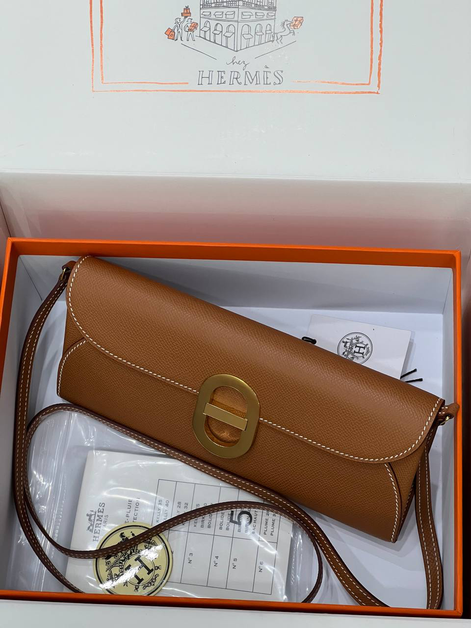 СУМКА HERMES CHAINE D'ANCRE WALLET TO GO детальное фото