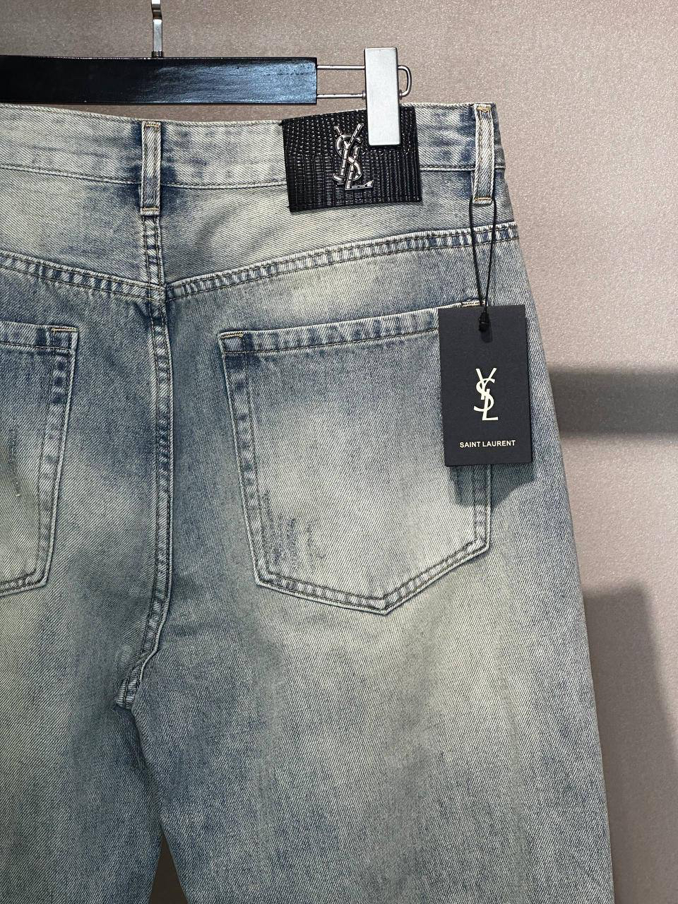 МУЖСКИЕ ДЖИНСЫ SAINT LAURENT детальное фото