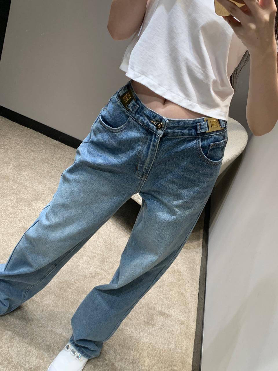 ДЖИНСЫ MIU MIU детальное фото