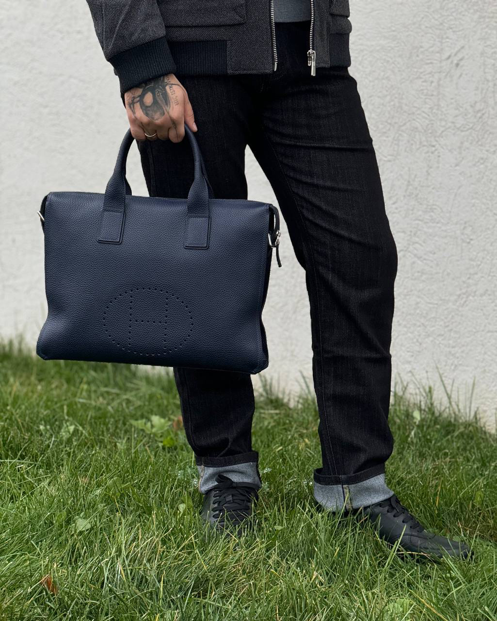 МУЖСКОЙ ПОРТФЕЛЬ HERMES детальное фото