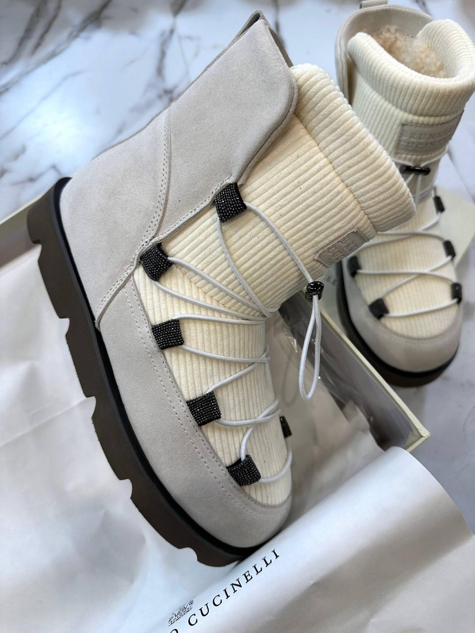 БОТИНКИ BRUNELLO CUCINELLI детальное фото