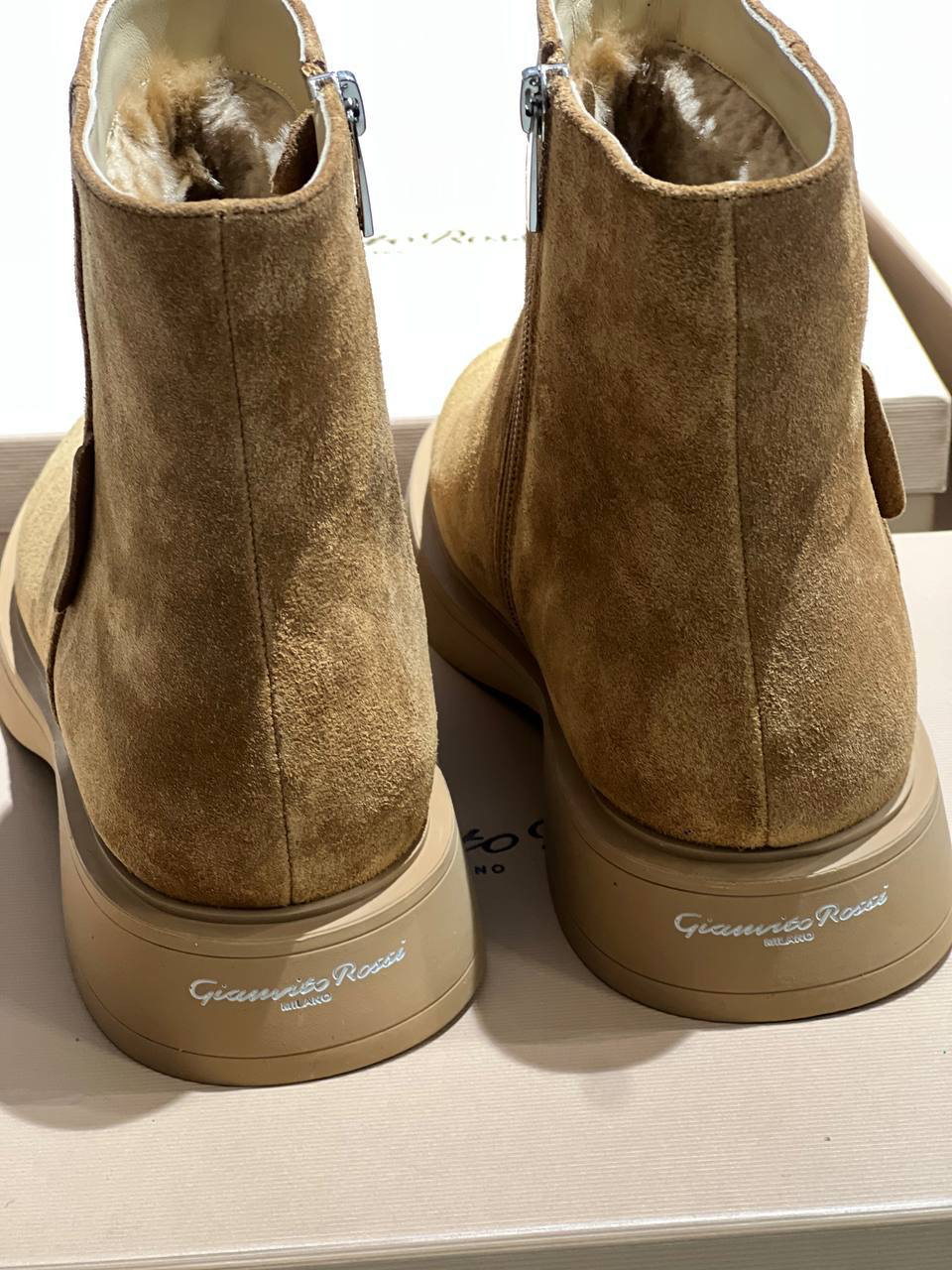 БОТИНКИ GIANVITO ROSSI детальное фото