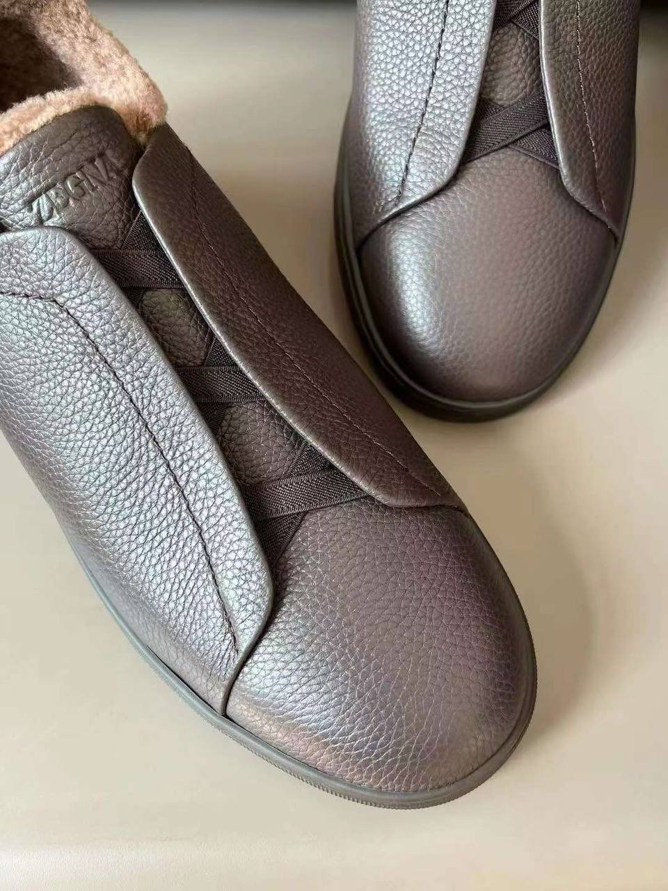 МУЖСКИЕ КЕДЫ ZEGNA детальное фото
