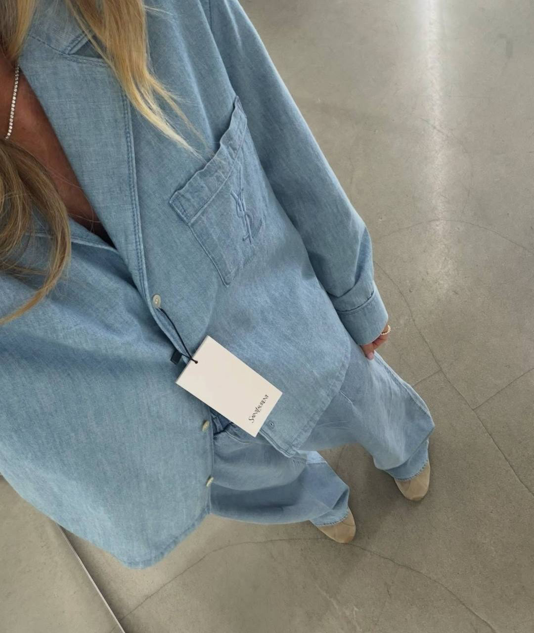 КОСТЮМ SAINT LAURENT детальное фото
