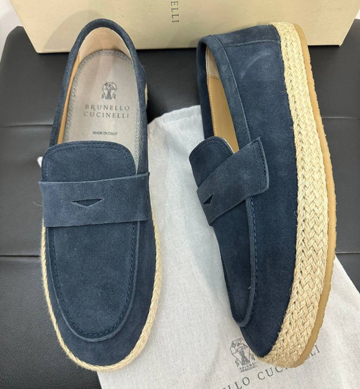 МУЖСКИЕ ЭСПАДРИЛЬИ BRUNELLO CUCINELLI фото