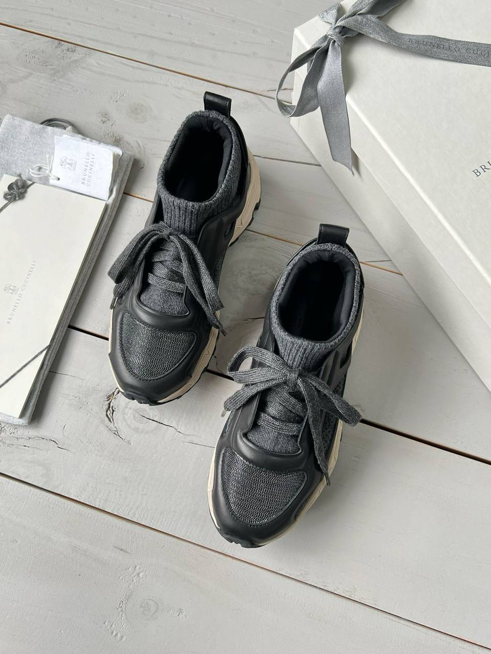 КРОССОВКИ BRUNELLO CUCINELLI детальное фото
