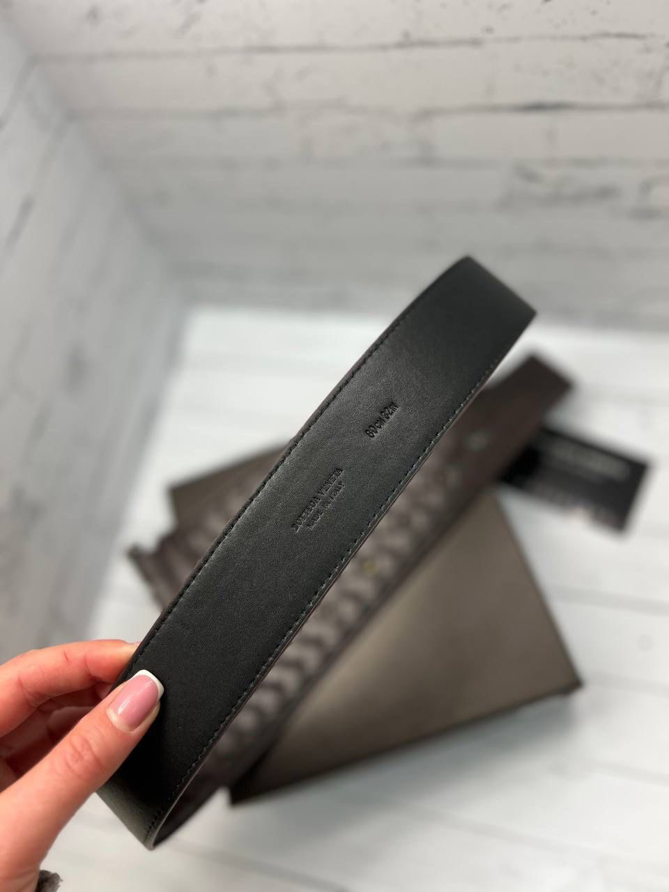 РЕМЕНЬ BOTTEGA VENETA детальное фото