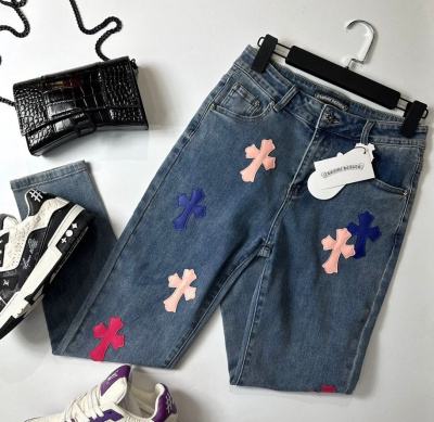 ДЖИНСЫ CHROME HEARTS фото