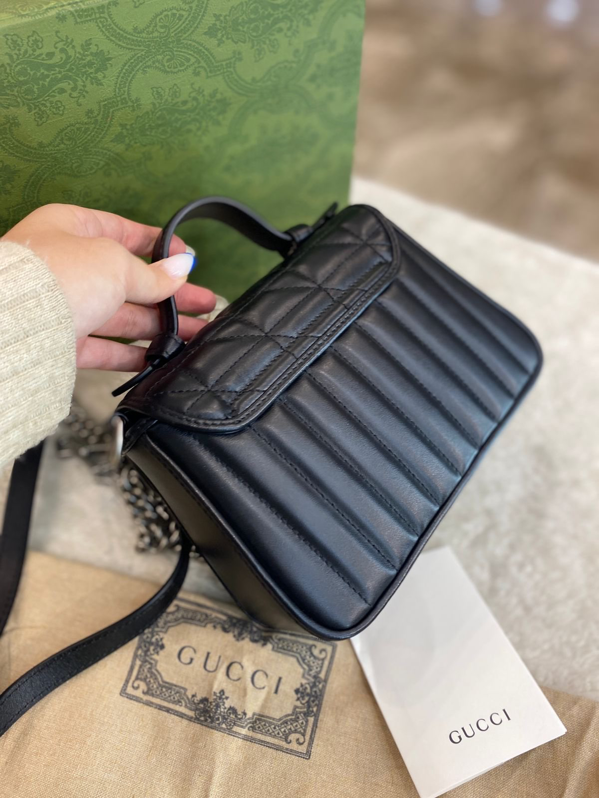 СУМКА GUCCI MARMONT детальное фото