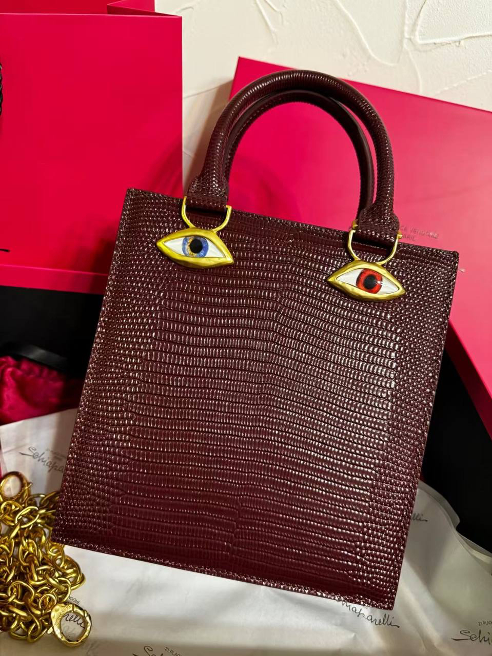 СУМКА SCHIAPARELLI детальное фото