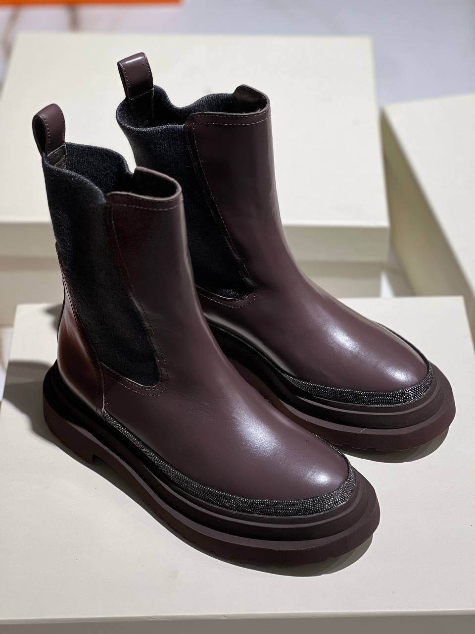 БОТИНКИ BRUNELLO CUCINELLI детальное фото