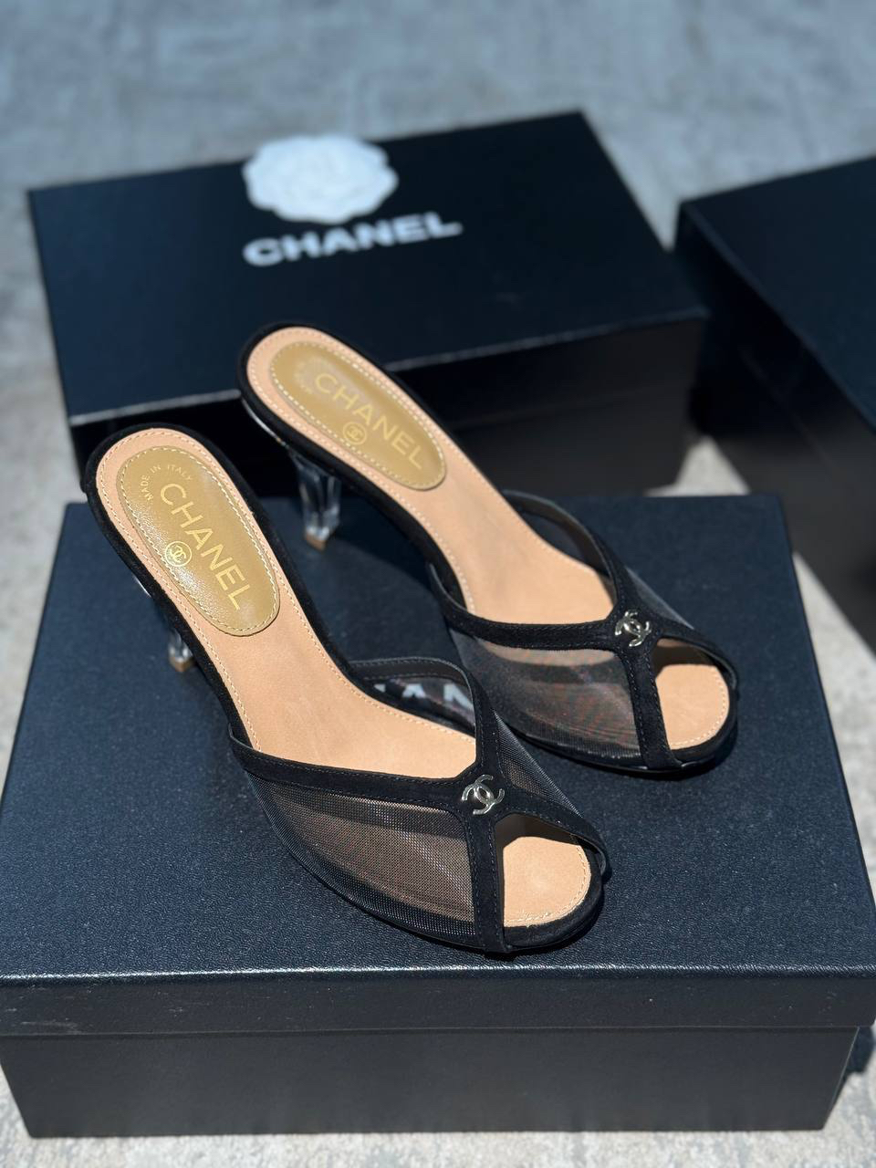 ШЛЕПКИ CHANEL детальное фото