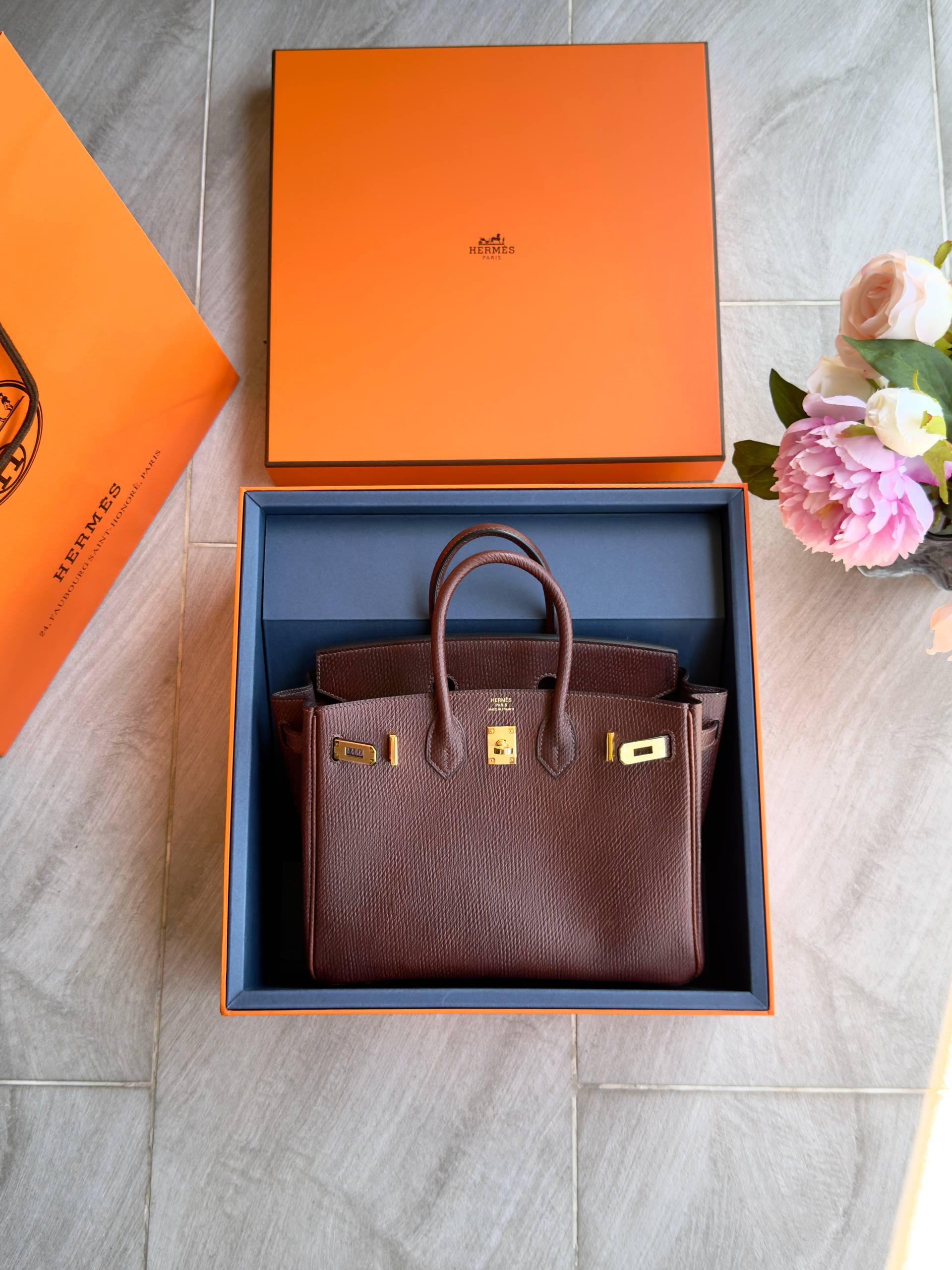 СУМКА HERMES BIRKIN 25 детальное фото