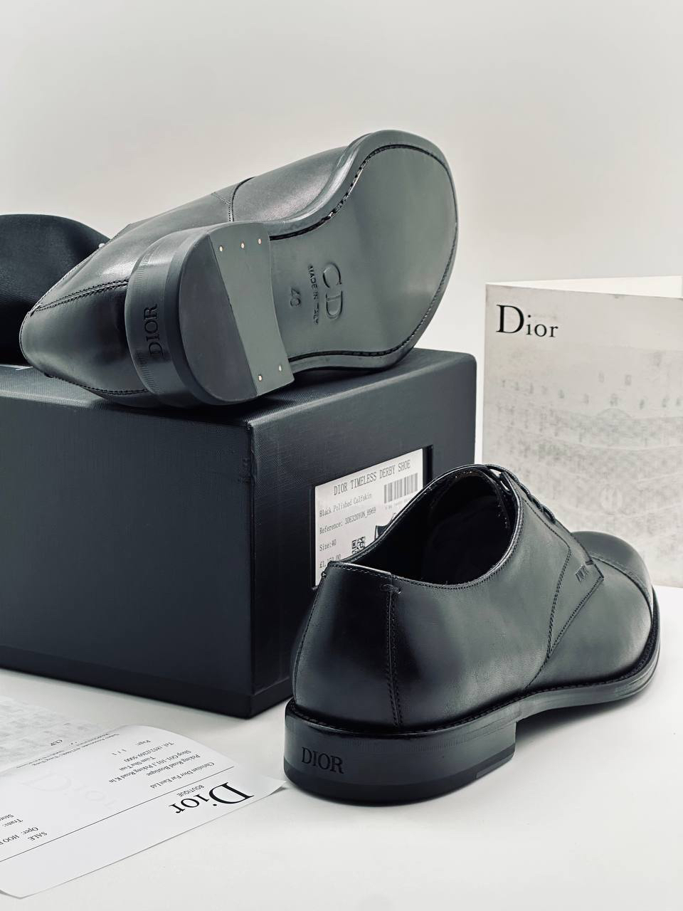 МУЖСКИЕ ТУФЛИ CHRISTIAN DIOR детальное фото