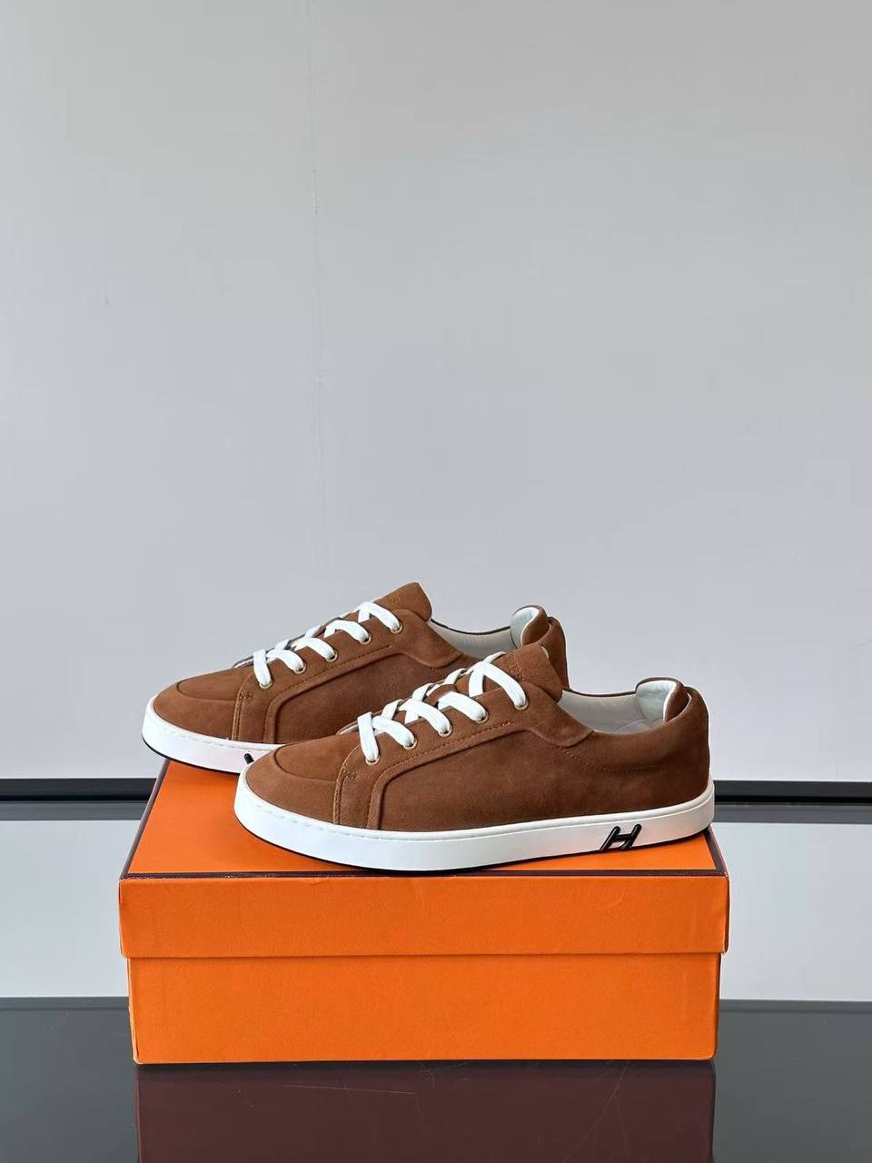МУЖСКИЕ КЕДЫ HERMES детальное фото