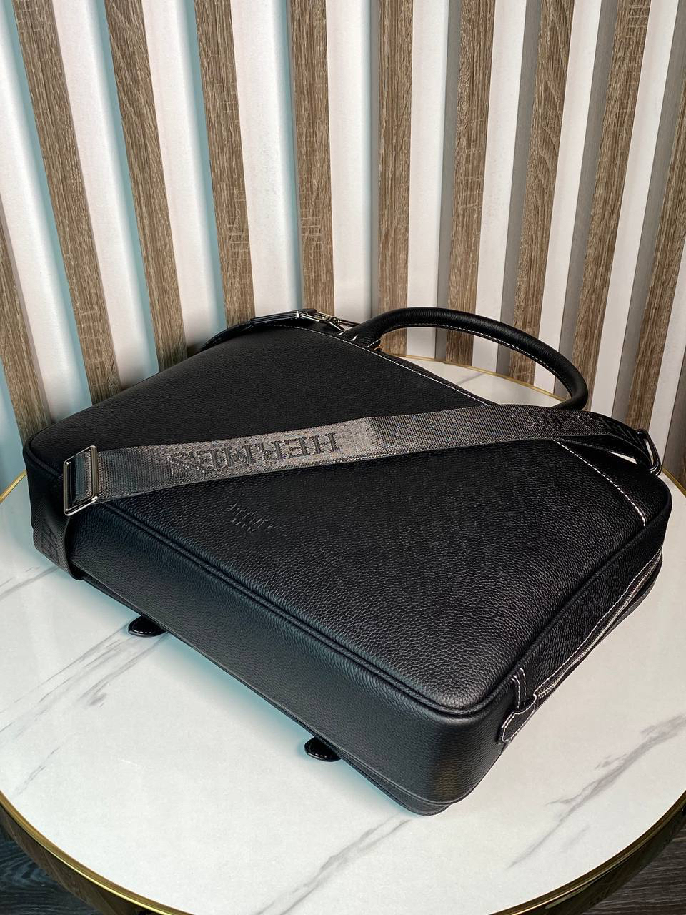 МУЖСКОЙ ПОРТФЕЛЬ HERMES детальное фото