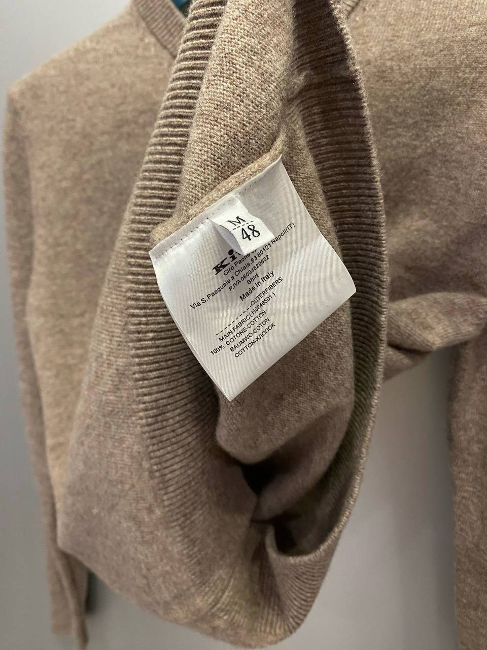 МУЖСКОЙ СВИТЕР KITON детальное фото