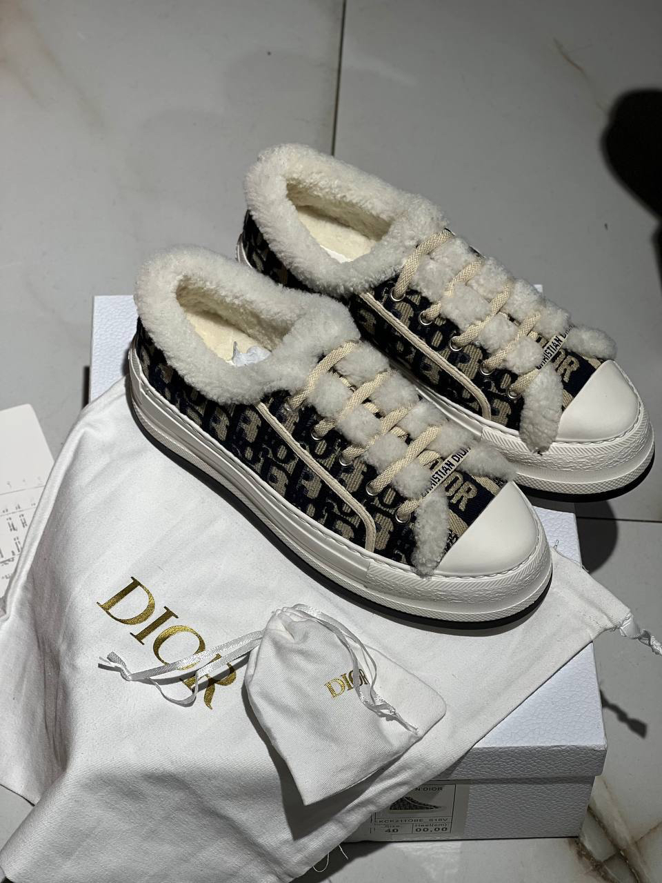 КЕДЫ CHRISTIAN DIOR детальное фото