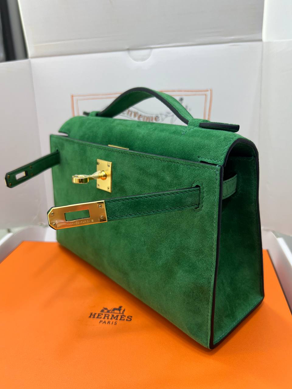 СУМКА HERMES KELLY POCHETTE детальное фото