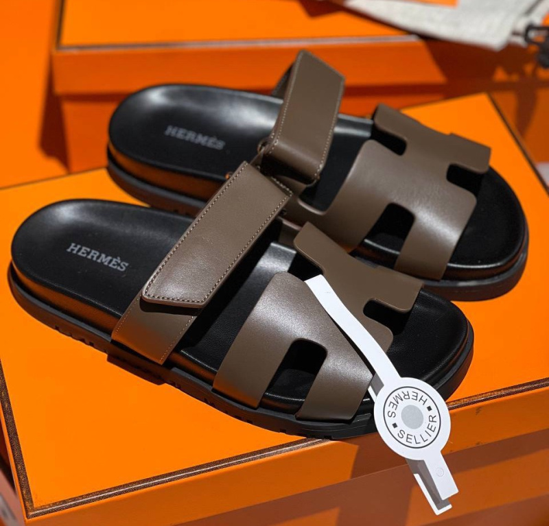 ШЛЕПКИ HERMES фото
