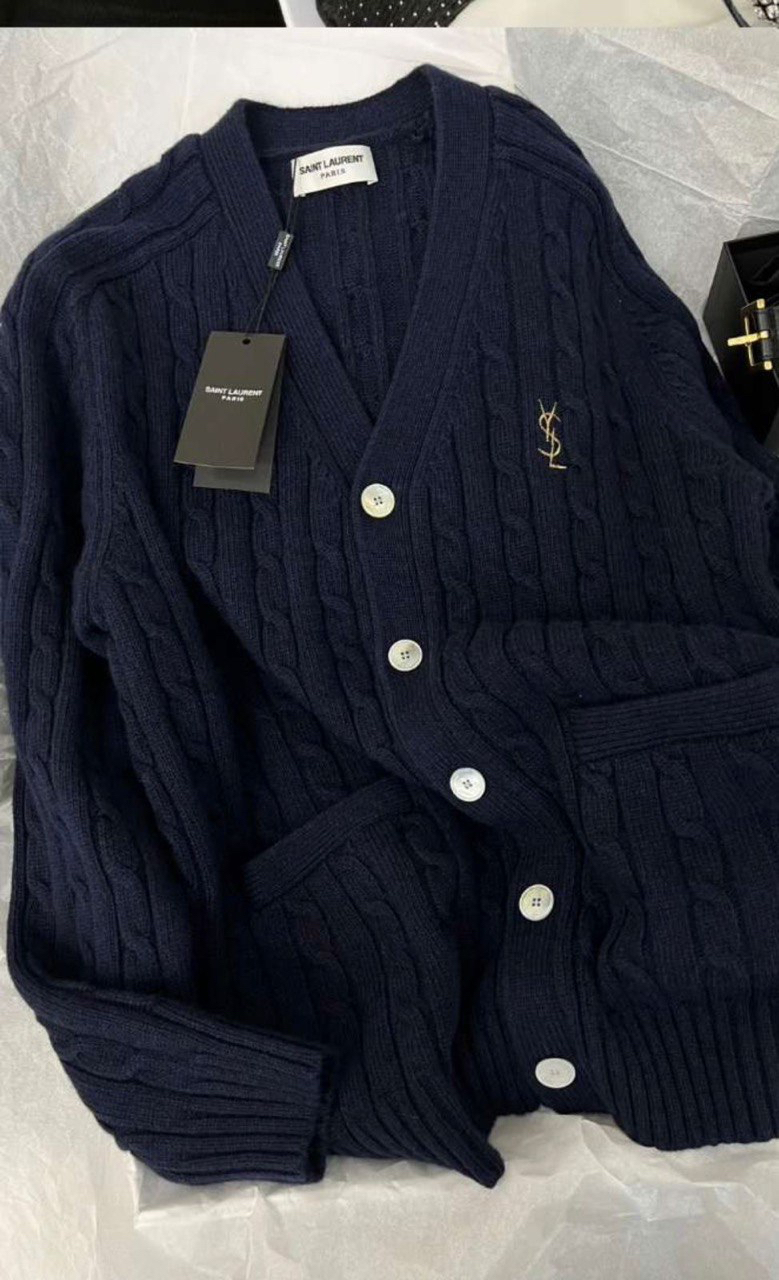 КАРДИГАН SAINT LAURENT детальное фото