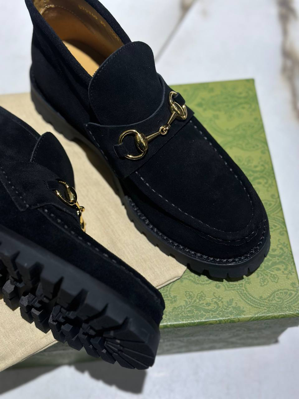 БОТИНКИ GUCCI детальное фото