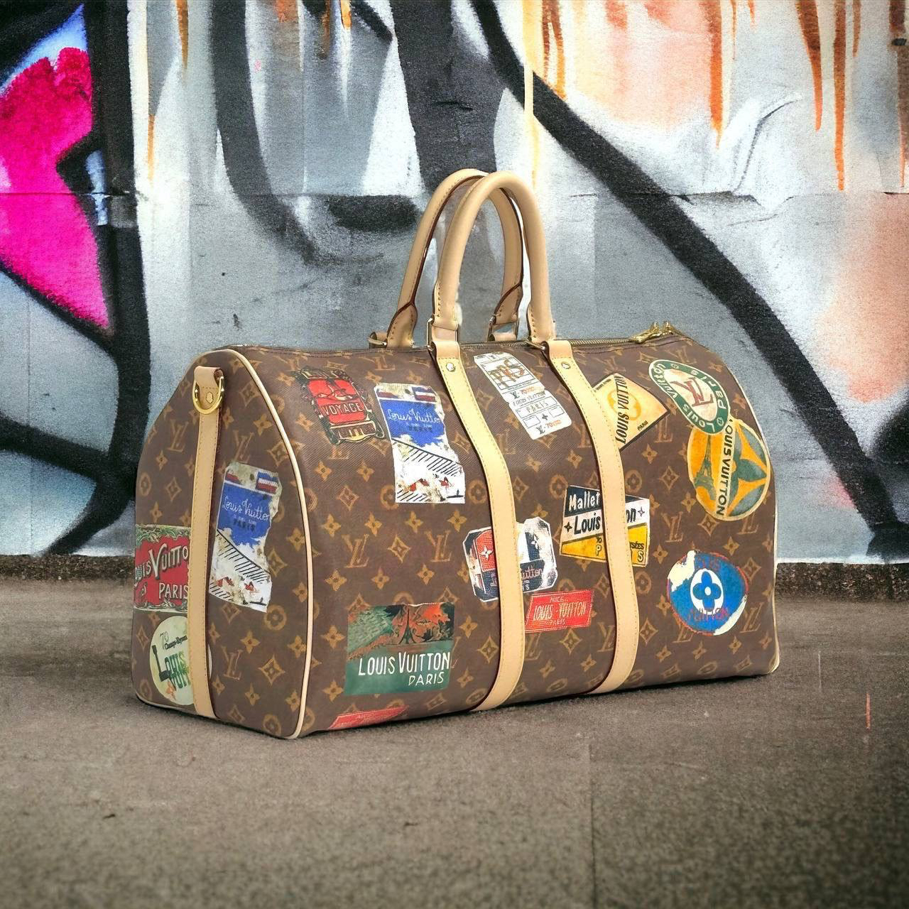 ДОРОЖНАЯ СУМКА LOUIS VUITTON детальное фото