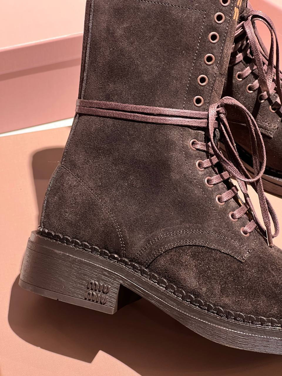 БОТИНКИ MIU MIU детальное фото