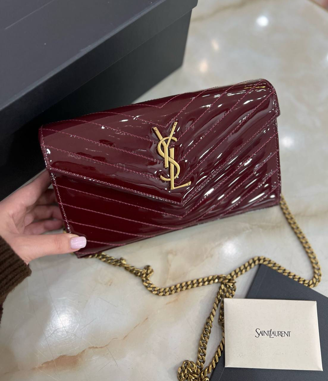 СУМКА SAINT LAURENT детальное фото