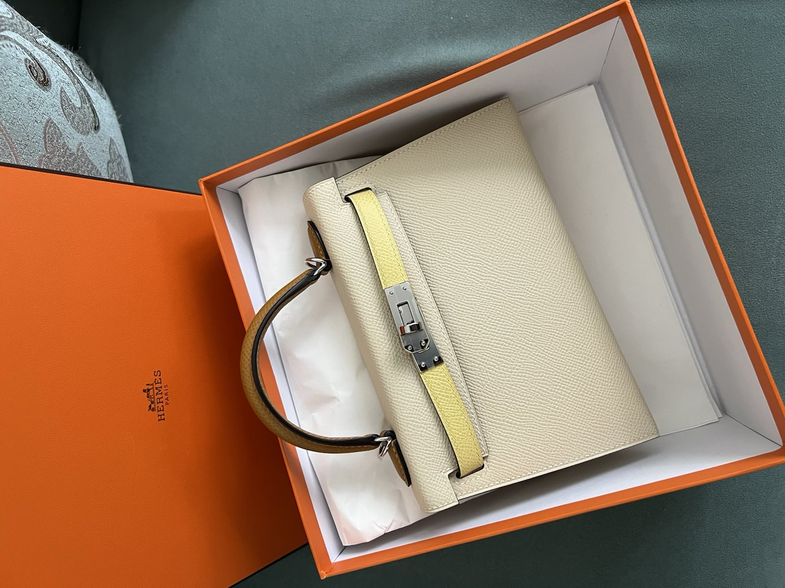СУМКА HERMES KELLY 20 MINI детальное фото