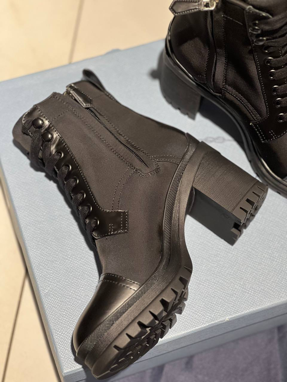 БОТИНКИ PRADA детальное фото