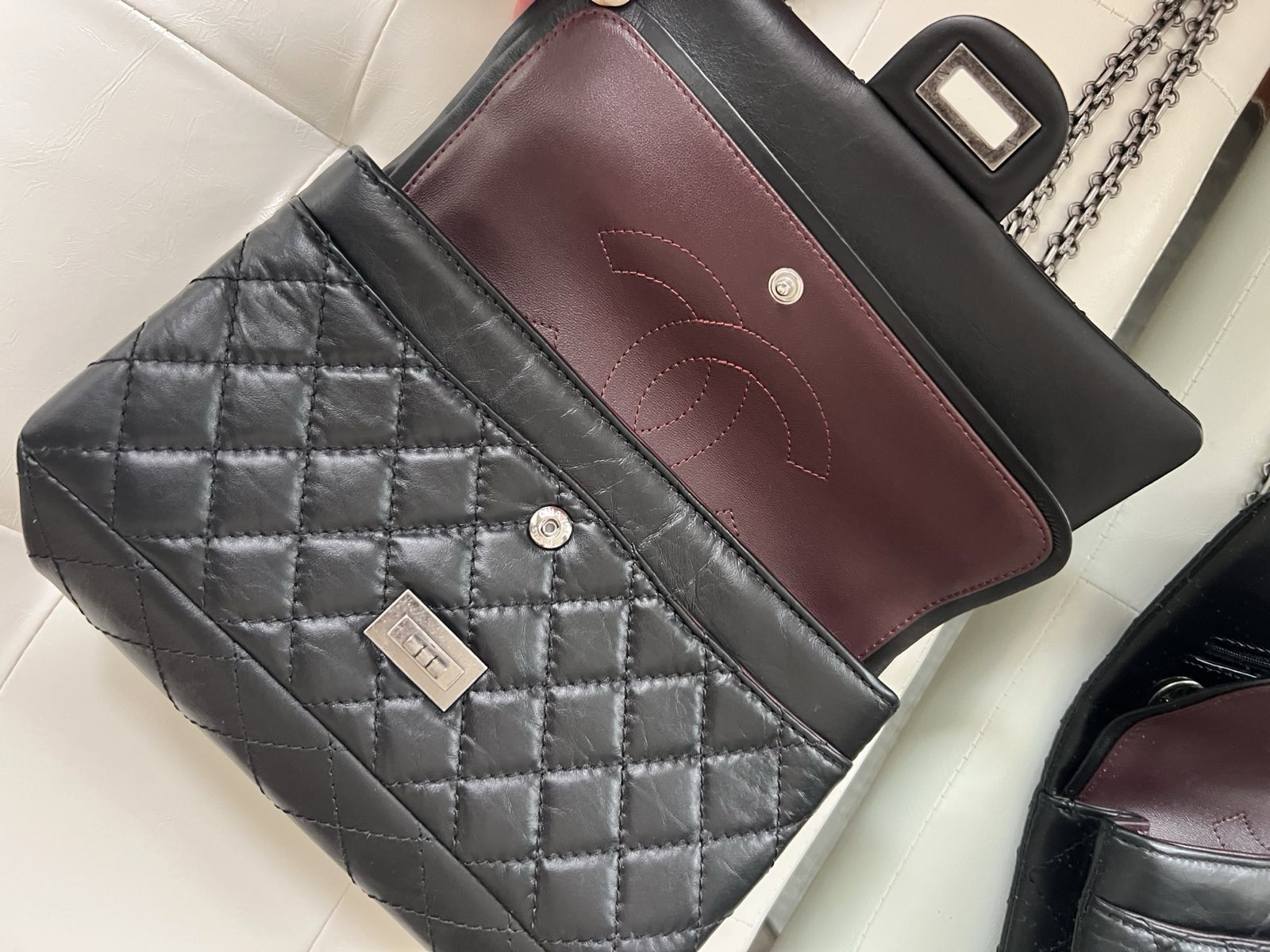 СУМКА CHANEL VINTAGE 25 см детальное фото