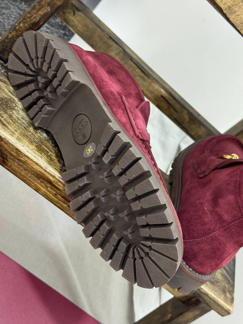 БОТИНКИ GUCCI детальное фото