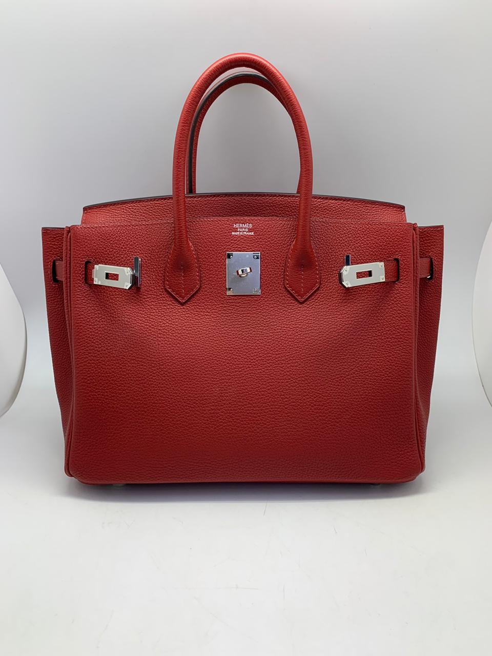 СУМКА HERMES BIRKIN 30 Ручная работа детальное фото