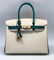 СУМКА HERMES BIRKIN 30 Ручная работа фото